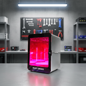 Machine de polymérisation pour imprimante 3D - Boîte de polymérisation, four UV LED pour modèles d'impression 3D, puissant et à rotation automatique, 365 nm, 385 nm, 405 nm - Product Image 5