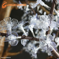 Arbre lumineux artificiel LED de grande taille pour extérieur, H:380CM L:280CM, décoration de paysage nocturne de rue de ville, jardin, lampe d'arbre artisanale