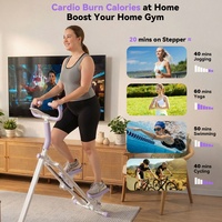 PINJIAN Appareil de fitness multifonctionnel pliable pour la maison, simulateur d'escalade stationnaire, machine d'escalade aérobie