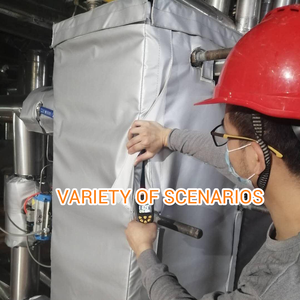 Hitze beständiges Silica-Glasfaser gewebe Feuerfestes, mit hoher Kieselsäure beschichtetes Glasfaser gewebe Wärme dämmmaterial - Product Image 6