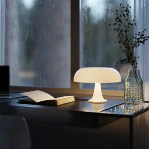 Lampe de table LED design italien Décoration <span class=keywords><strong>champignon</strong></span> moderne avec style rétro minimaliste Orange Crème <span class=keywords><strong>Blanc</strong></span> Luminosité réglable - Product Image 3