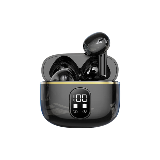 Smart Wireless In-Ear Headphones Led Display Long-Lasting Battery Indicator for Digital Low Latency Enc Waterproof Earbuds