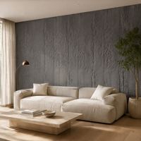 Papan Pelapis Batu Buatan DBS L3-3 1200x600x20mm Anti-Selip Tahan Air Ramah Lingkungan untuk Dinding Interior/Eksterior Mal Restoran