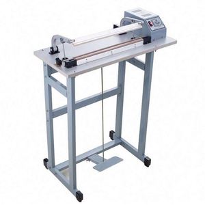 เครื่องซีลถุงพลาสติก ฟอยล์อะลูมิเนียม ฟิล์ม PE แบบใช้เท้าเหยียบ เครื่องตัดและซีลฟิล์มพลาสติกแบบให้ความร้อน - Product Image 2