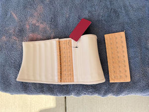 Corset gainant sous-poitrine pour femme 2026, en <span class=keywords><strong>latex</strong></span>, avec 25 baleines en acier, contrôle ferme, antibactérien et écologique - Product Image 4