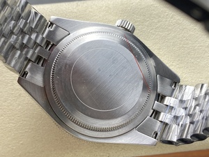 Reloj Mecánico de Lujo, Super Calidad, Resistente al Agua, 41mm, Fábrica GR, Acero 316L, Movimiento ETA 2824, Bisel Rojo, Estilo Vintage, Negro - Product Image 5