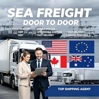 Transit maritime 1688 : Agent de fret le moins cher pour l'expédition DDP porte-à-porte par voie maritime