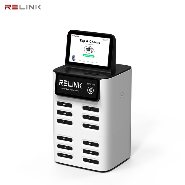 2026 New 12 Slot Multi Device Fast Charging Station with Smart LED Display Compatible with Phones for Chain Stores and More