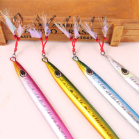 Kit de leurres de pêche Hessen 120g-400g, leurres lumineux en plomb coulant pour la pêche au jigging lent en eau salée et pour le brochet