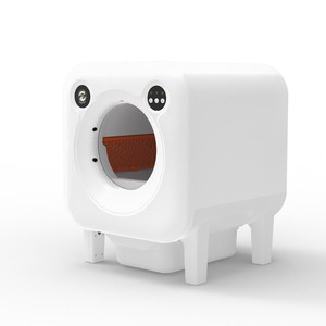 Litière intelligente pour chat, directement de l'usine, avec contrôle par application WiFi, litière intelligente fermée, anti-éclaboussures, sûre et durable - Product Image 2