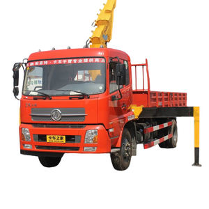 Nueva grúa de barrena de 5 toneladas montada en camión diésel 4x2 <span class=keywords><strong>para</strong></span> perforación de <span class=keywords><strong>postes</strong></span> de telégrafo 20m Max caja de cambios motor bomba Motor rodamiento - Product Image 1