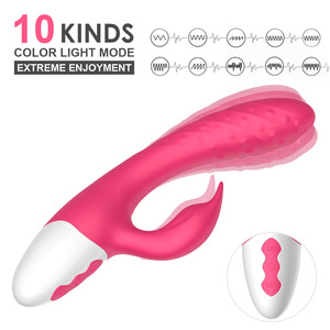 En çok satan su geçirmez kadın G Spot tavşan vibratör klitoris yapay penis seks oyuncakları için Optimal zevk - Product Image 2