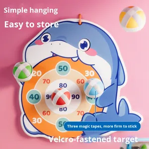 Nuova Pistola Spara Palline Morbide in ABS a Forma di Balena, Divertente e Carina, per Competizioni di Tiro Interattive Genitore-Figlio al Chiuso - Product Image 3