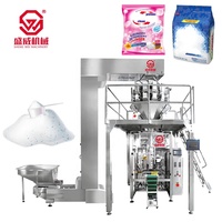 Machine d'emballage verticale VFFS haute vitesse pour poudre de lessive 500g 1000g 5kg, système d'ensachage pour savon et nettoyant