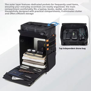 Sac à dos de photographie de <span class=keywords><strong>drone</strong></span> multi-poches de conception nouvelle, grande capacité, multifonctionnel, pour les voyages <span class=keywords><strong>en</strong></span> plein air, sac à dos pour appareil photo de <span class=keywords><strong>drone</strong></span>. - Product Image 5