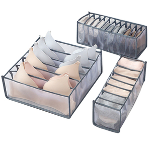 Practical Portable Home Organizer Nylon Underwear Socks Drawer Organizer Storage Boxes