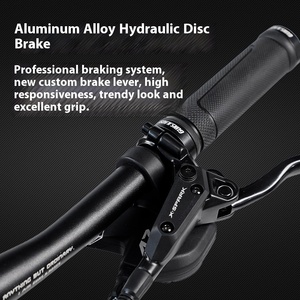 Vélo de montagne en alliage d'aluminium, 24 vitesses, léger, suspension avant, roues de 27,5/29 pouces, nouveau modèle, frein à disque à huile tout-terrain, adultes - Product Image 2