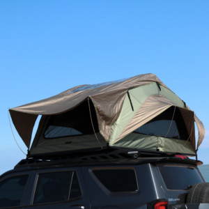 Tente de toit souple pour l'extérieur <span class=keywords><strong>avec</strong></span> conception coupe-vent, couche de tissu robuste pour les voyages en véhicule tout-terrain - Product Image 5