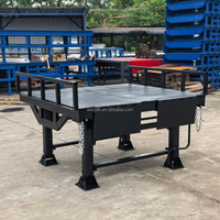 Rampe pour chariot élévateur à plateforme extensible, plateforme de nivellement de quai, plateforme élévatrice mobile 10 tonnes