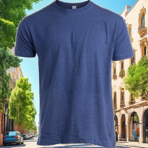 Camiseta de Manga Corta 100% Algodón Jersey, Lisa, Teñida, Ecológica, Transpirable, Diseño Personalizado, Logotipo OEM, Camiseta Blanca - Product Image 2