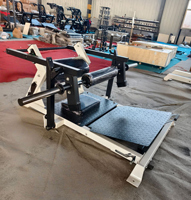Pont de Glute RELOADED en Acier de 3 mm d'Épaisseur de Haute Qualité, Machine de Gymnastique avec Logo/Couleur Personnalisés pour Équipement d'Exercice de Club de Fitness