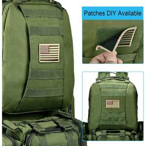 Mochila Táctica Grande CVLIFE de 60L, Mochila de Asalto Informal con USB, Bolsa Molle Desmontable de Poliéster para Uso Diario - Product Image 6