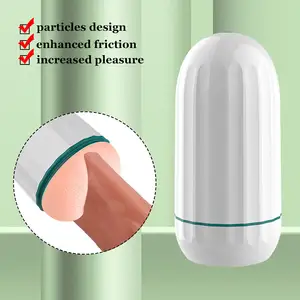 Copo de silicone para masturbação masculina, dispositivo de brinquedo caseiro para homens, boneco de masturbação