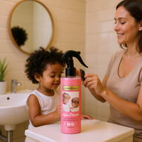 España Agua de Peinado 300ml para Cabello Liso, Mezcla Profesional Especial para Desenredar y Suavizar el Cabello de Niños