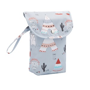 Bolsa portátil para guardar pañales, bolsa impermeable para pañales de bebé de 11x7,5x21,5 cm para uso doméstico - Product Image 5