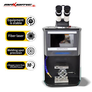 150W QCW gioielli in oro argento saldatrice a catena gioielli saldatura Laser macchina riparatrice - Product Image 2