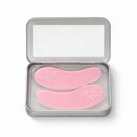 Masques pour les yeux réutilisables lavables anti-âge pour les cernes et les poches sous les yeux, avec vitamine E, sans parfum, pour salon de beauté, OEM/ODM