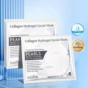 OEM SADOER Private Label Beauty Products Korean Moisturizing Skin Care Face <strong>Mask</strong> Pearls Collagen Nourishing Crystal Facial <strong>Mask</strong> - Product Image 1