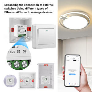 Módulo de Interruptor Inteligente WiFi de 16A, Control de 2 Vías, Mini Interruptor, Compatible con Smart Life, <span class=keywords><strong>Alexa</strong></span>, <span class=keywords><strong>Google</strong></span>, Alice, Cozylife - Product Image 2