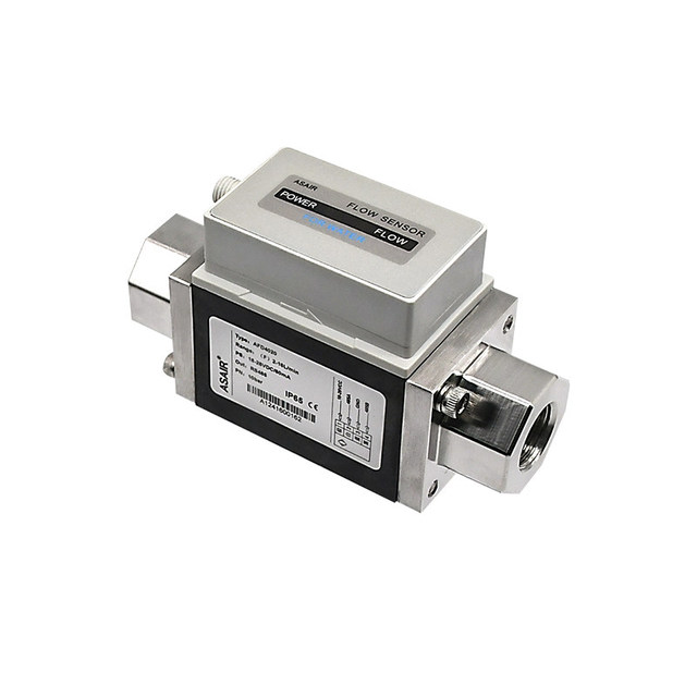 Micro-sized vortex Liquid Sewage Flow Meter Sensor Digital Water Flow Switch Alarm AFD4 Series RS485 100 L/min