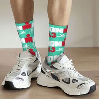 Chaussettes de triathlon personnalisées à la mode pour femmes et hommes, chaussettes de sport chaudes à impression 3D pour la natation, le cyclisme, le basketball, antibactériennes