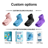 Compresse de Glace OEM Chaude et Froide pour Cheville et Pied – Longue Durée et Anti-Fuite, Couverture Complète pour Soulagement des Douleurs aux Pieds et Tendinite d'Achille