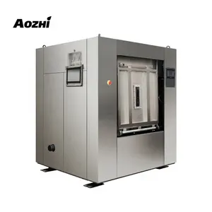 AOZHI endüstriyel hastane kullanımı çamaşır ekipmanları bariyer çamaşır makinesi