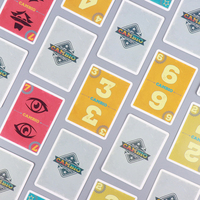 Chine Fabricant d'impression personnalisé arrière et avant jeux de cartes de couples polychromes