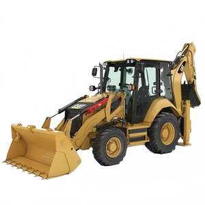 Chargeuse-pelleteuse sur pneus CAT 420F à deux têtes, excavatrice CAT420, vente de haute qualité dans le monde entier, Caterpillar - Product Image 1