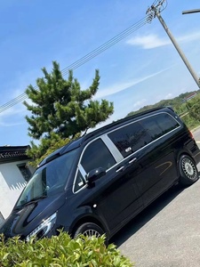 Applicable aux <span class=keywords><strong>Mercedes</strong></span> <span class=keywords><strong>Vito</strong></span> 16-24, V260, V300, Viano, avec becquet de toit et <span class=keywords><strong>porte</strong></span>-bagages de toit pour toit haut compact. - Product Image 3