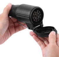 Wohnmobil-Anhängerstecker Europäischer Anhängeradapter 12V Anhängerbuchse 13-polige Anhängerverkabelungsanschlüsse