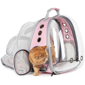 Expandable Pet Carriers <b>Backpack</b> for Cats Small Dogs Outdoor Travel Hiking Walking Breathable Mesh Pet Carriers Carrying Bag - Product Image 4