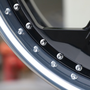 HTOR New Custom 16-24 Inch 2/3 Piece Float Caps Roues de voiture de tourisme 5X112 Lèvre polie Noir Forgé Roues Fit <span class=keywords><strong>Model</strong></span> 3 S X <span class=keywords><strong>Y</strong></span> - Product Image 6