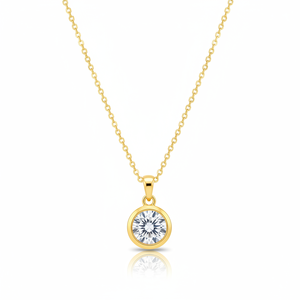 Simple Zircon Pierre Charme Pendentif Collier Turc Fabriqué À La Main En Gros 925 Bijoux En Argent Sterling - Product Image 2