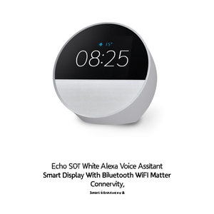ผู้ช่วยเสียงอัจฉริยะ ECHO SPOT 2024 สีขาว รุ่น B0C2RSK776 - Product Image 3