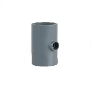 Yüksek akış kapasitesi PVC vanalar ve bağlantı parçaları bakır dişli redüktör DN15 DN25 boru bağlantı parçaları PVC SCH40 SCH80 DIN/ASTM/JIS