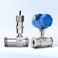Capteur de débit à turbine en acier inoxydable haute précision, débitmètre hydraulique RS485, débitmètre d'eau 2 pouces, débitmètre diesel