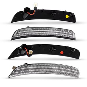 Feux de position latéraux LED <span class=keywords><strong>avant</strong></span> et arrière pour <span class=keywords><strong>Fiat</strong></span> <span class=keywords><strong>500</strong></span> 500e Pop Sports 2011-2019, clignotants de voiture sans erreur - Product Image 5