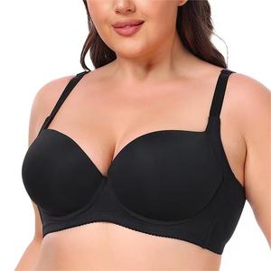 Áo Ngực Có Dây cộng với kích thước đẩy lên quá khổ 40dd chất lượng phụ nữ áo ngực cốc lớn underwires lớn boob Áo ngực hỗ trợ lớn ngực nâng đồ lót - Product Image 2