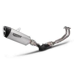 Tubo de Escape para Motocicleta <span class=keywords><strong>S1000RR</strong></span>, para Modelos <span class=keywords><strong>M1000RR</strong></span> R S1000R, Secciones Delanteras y Traseras de Aleación de Titanio en Negro/Azul - Product Image 5